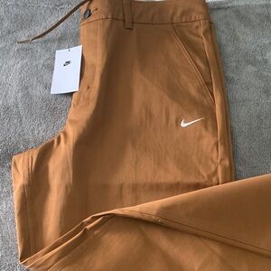 Nike Men’s Caramel/Tan Chino-Style Performance Pants